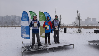 11.02 на Морской набережной прошёл районный этап Всероссийской лыжной гонки "Лыжня России".